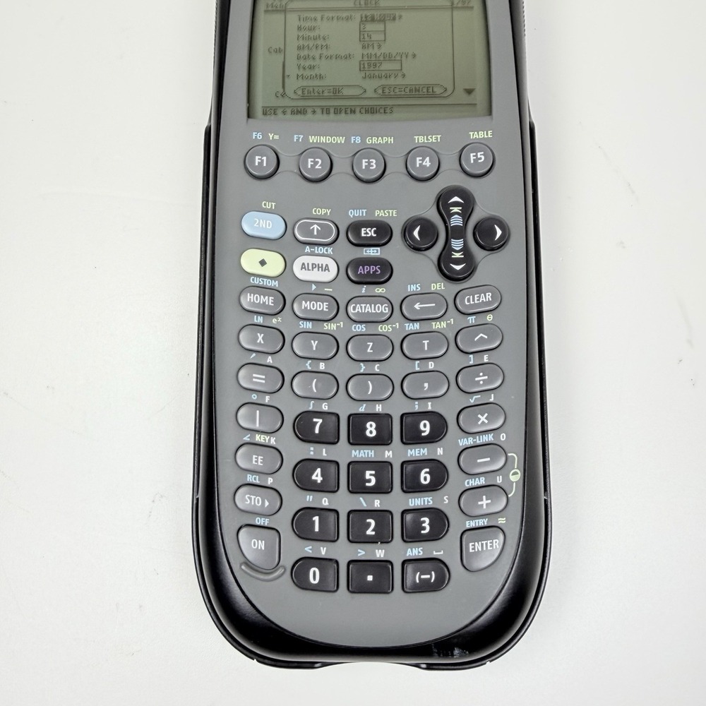 Texas Instruments TI-89 Titanium Advanced Graphing Calculator Tested Working - Picture 6 of 9